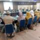 Fahmi, Waka II DPRD Merangin seusai melempar kotak tisu kepada perwakilan PT SGN. (DETAIL/Daryanto)